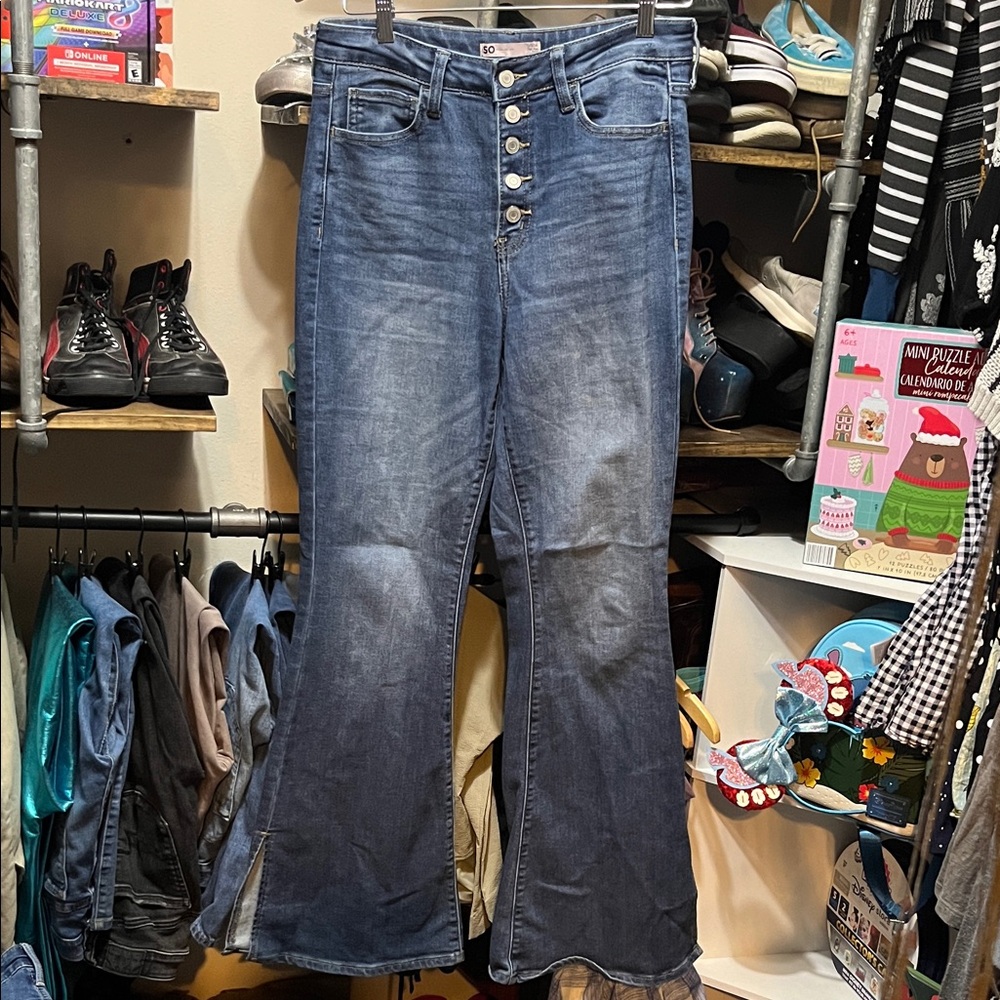 SO Blue Flare Jeans